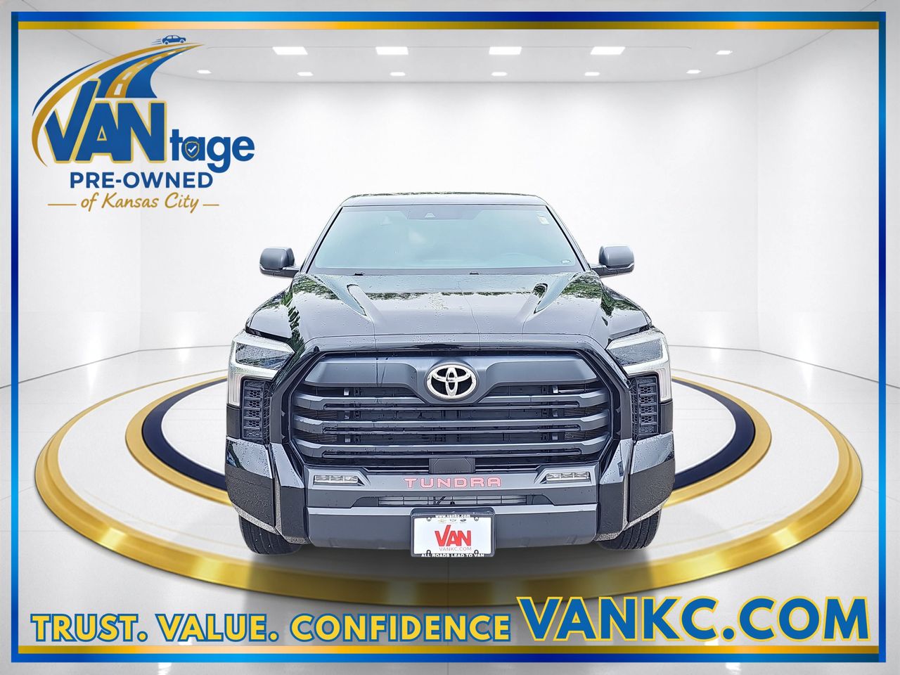 Used 2025 Toyota Tundra SR5 with VIN 5TFLA5DB5SX243641 for sale in Kansas City