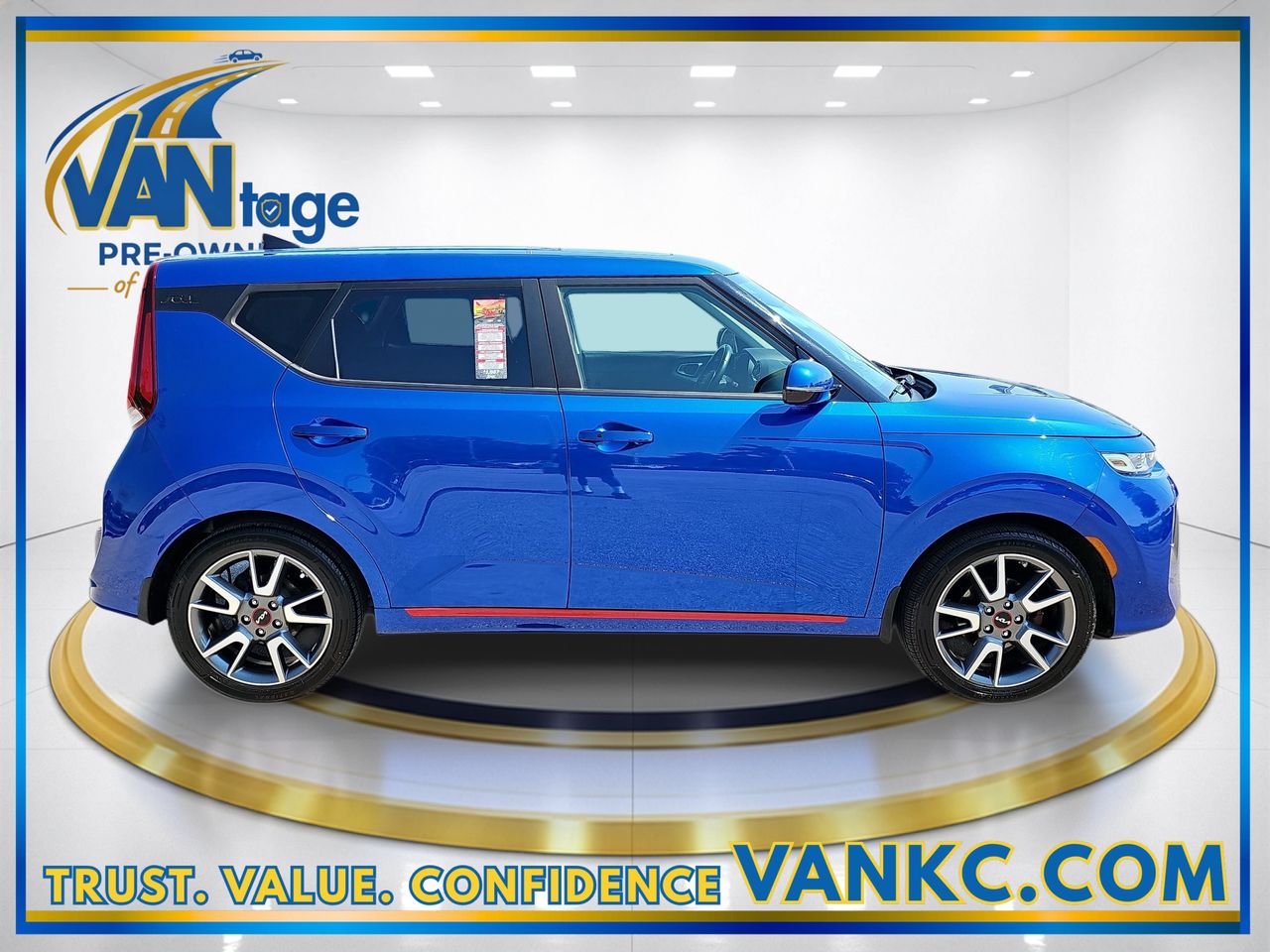 Used 2022 Neptune Blue Kia GT-Line image 5