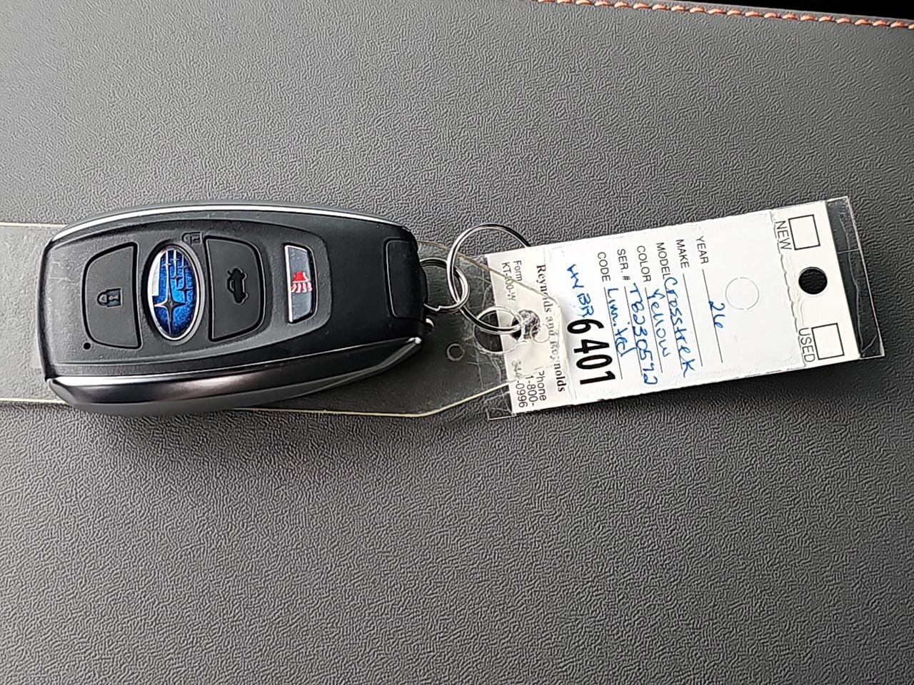 New 2026 Citron Yellow Pearl Subaru Limited Hybrid image 34