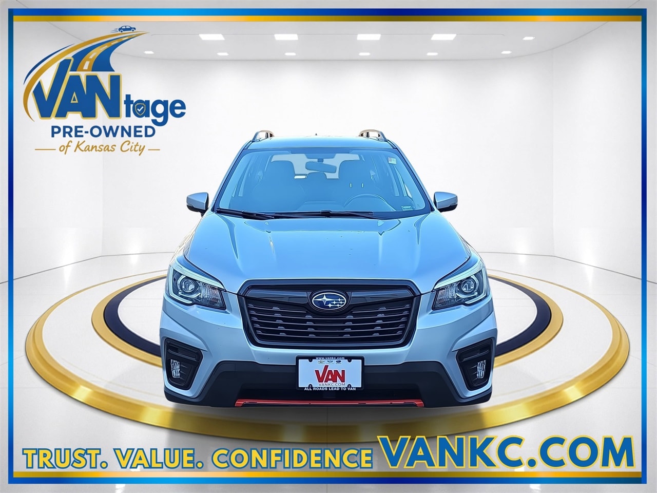 Used 2019 Subaru Forester Sport with VIN JF2SKAPC6KH404337 for sale in Kansas City