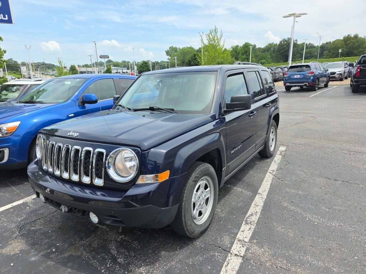 Used 2016 Jeep Patriot Sport with VIN 1C4NJPBA0GD652282 for sale in Kansas City