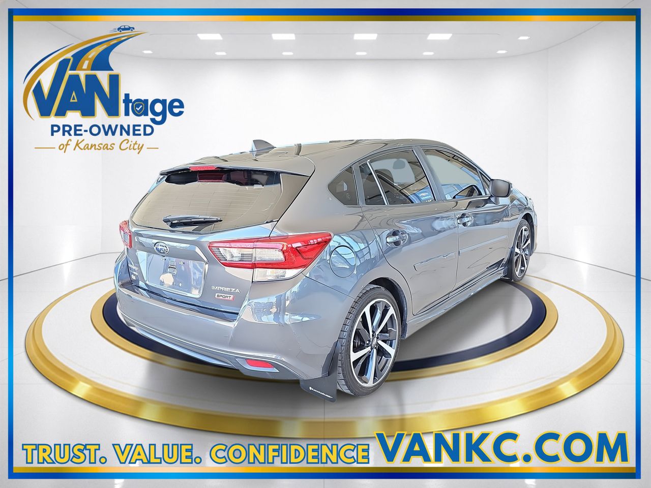 Used 2020 Gray Metallic Subaru Sport image 6