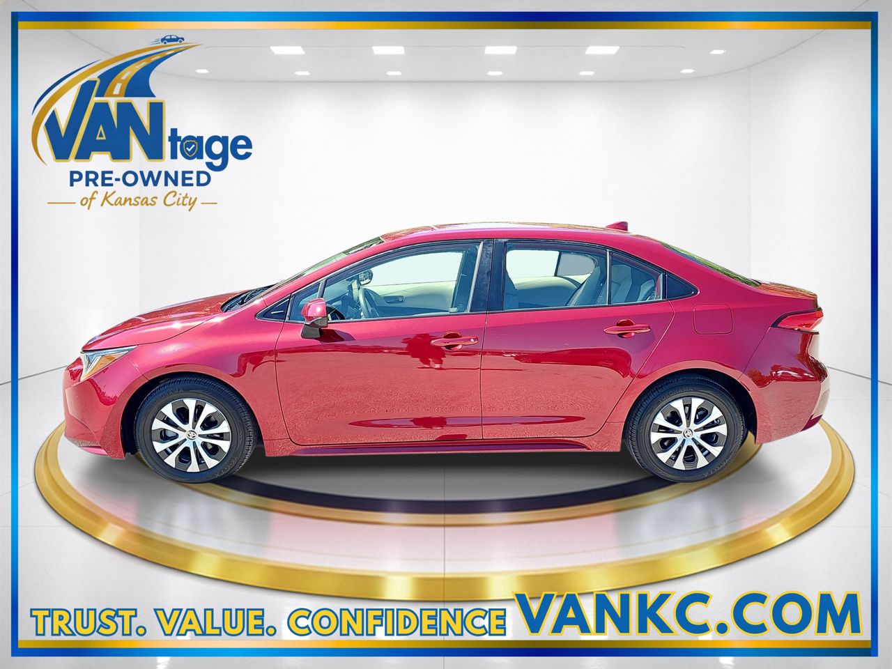 Used 2022 Ruby Flare Pearl Toyota LE image 10