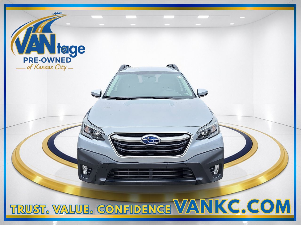 Certified 2021 Subaru Outback Premium with VIN 4S4BTACCXM3130041 for sale in Kansas City