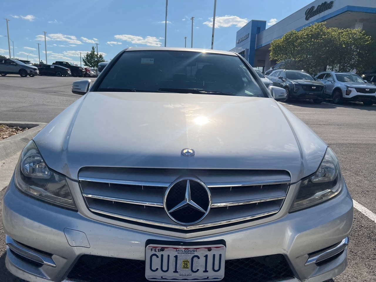 Used 2012 Mercedes-Benz C-Class C300 Sport with VIN WDDGF8BB6CR231033 for sale in Kansas City, MO