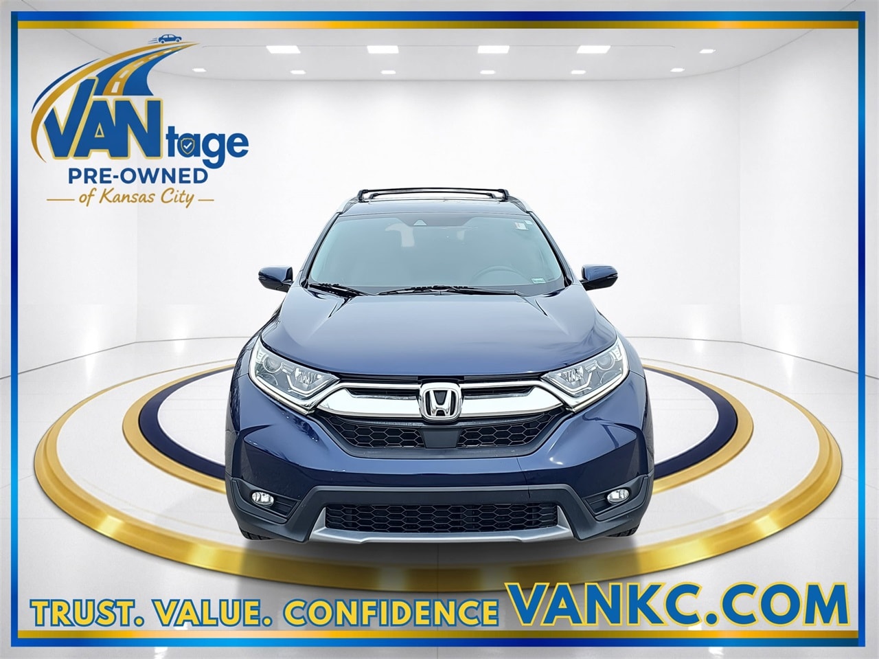 Used 2018 Honda CR-V EX-L with VIN 7FARW2H82JE060039 for sale in Kansas City
