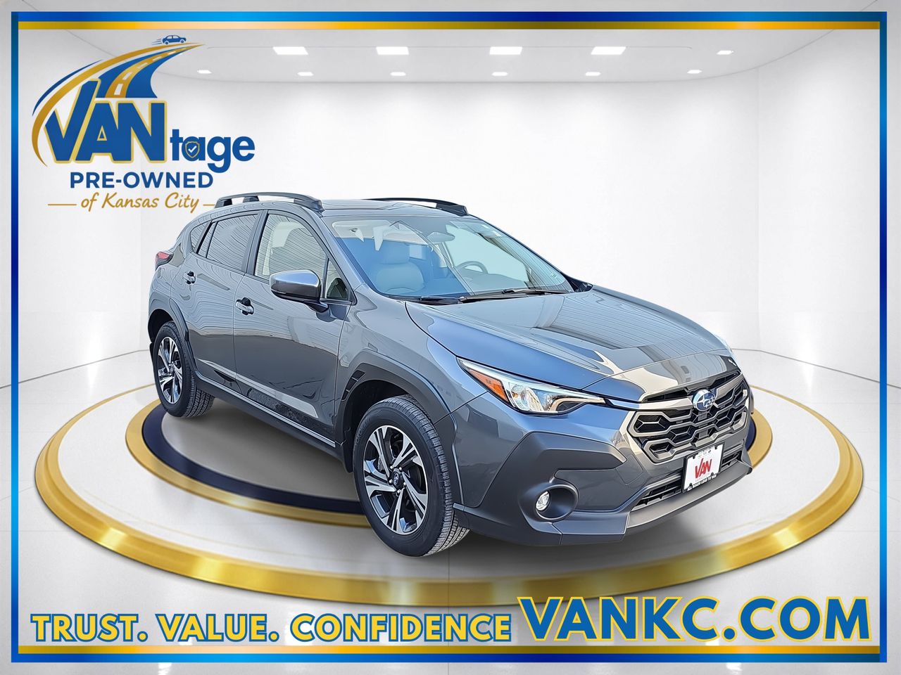 Certified Used 2024 Magnetite Gray Metallic Subaru Premium image 3