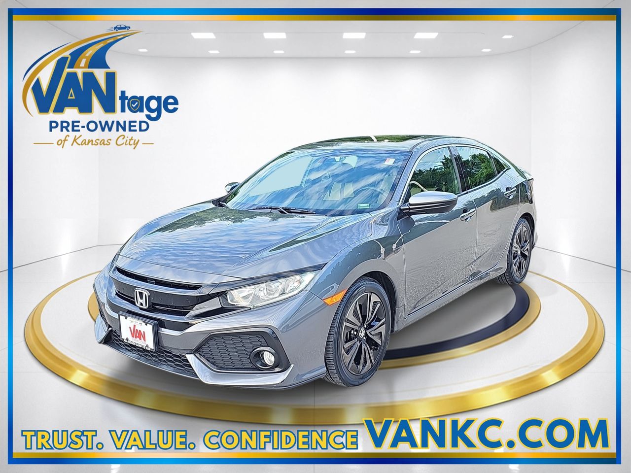 2018 Honda Civic Hatchback EX-L FWD with Navigation
