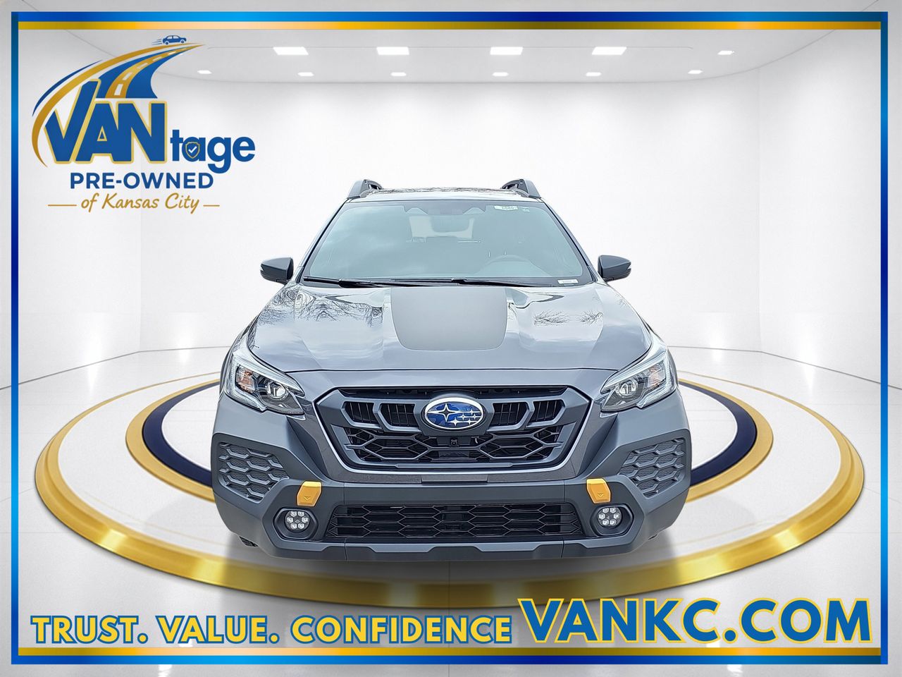 Certified 2025 Subaru Outback Wilderness with VIN 4S4BTGUD8S3304289 for sale in Kansas City