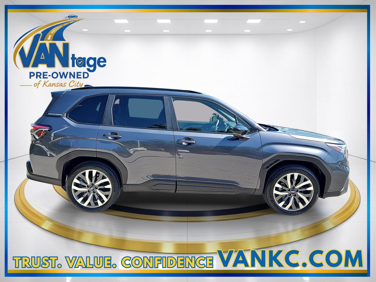 Certified Used 2025 Gray Metallic Subaru Touring image 5