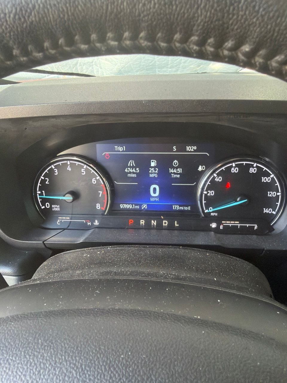 Used 2022 Red Metallic Ford Lariat image 5