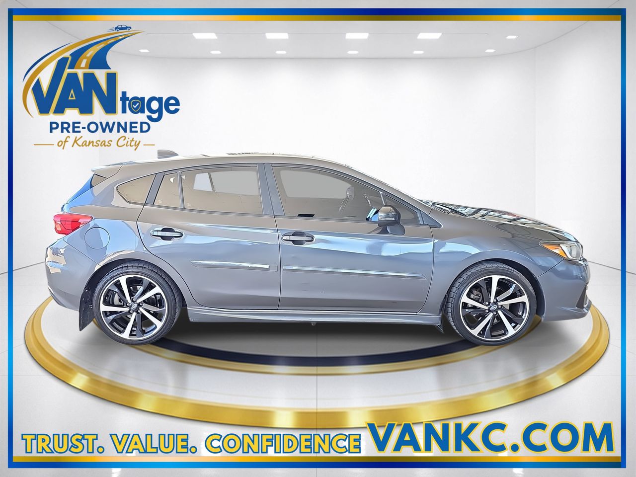 Used 2020 Gray Metallic Subaru Sport image 5