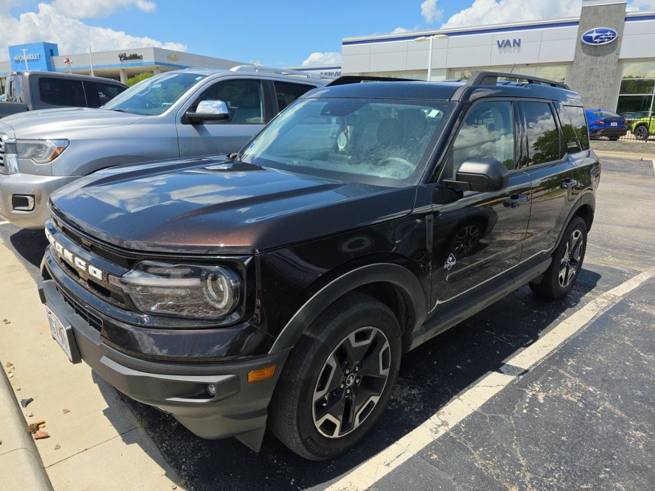 Used 2021 Ford Bronco Sport Outer Banks with VIN 3FMCR9C67MRB13713 for sale in Kansas City