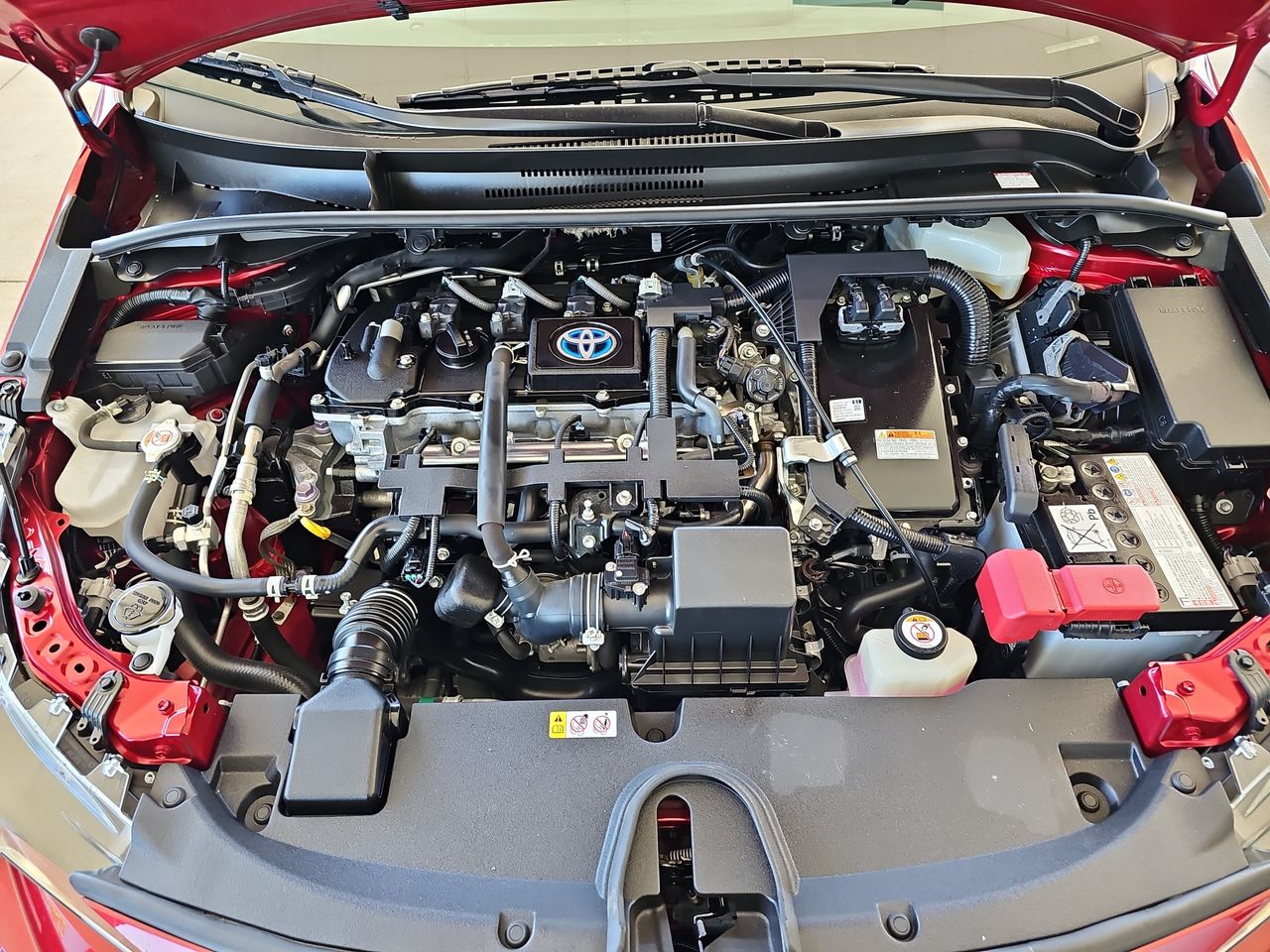 Used 2022 Ruby Flare Pearl Toyota LE image 34