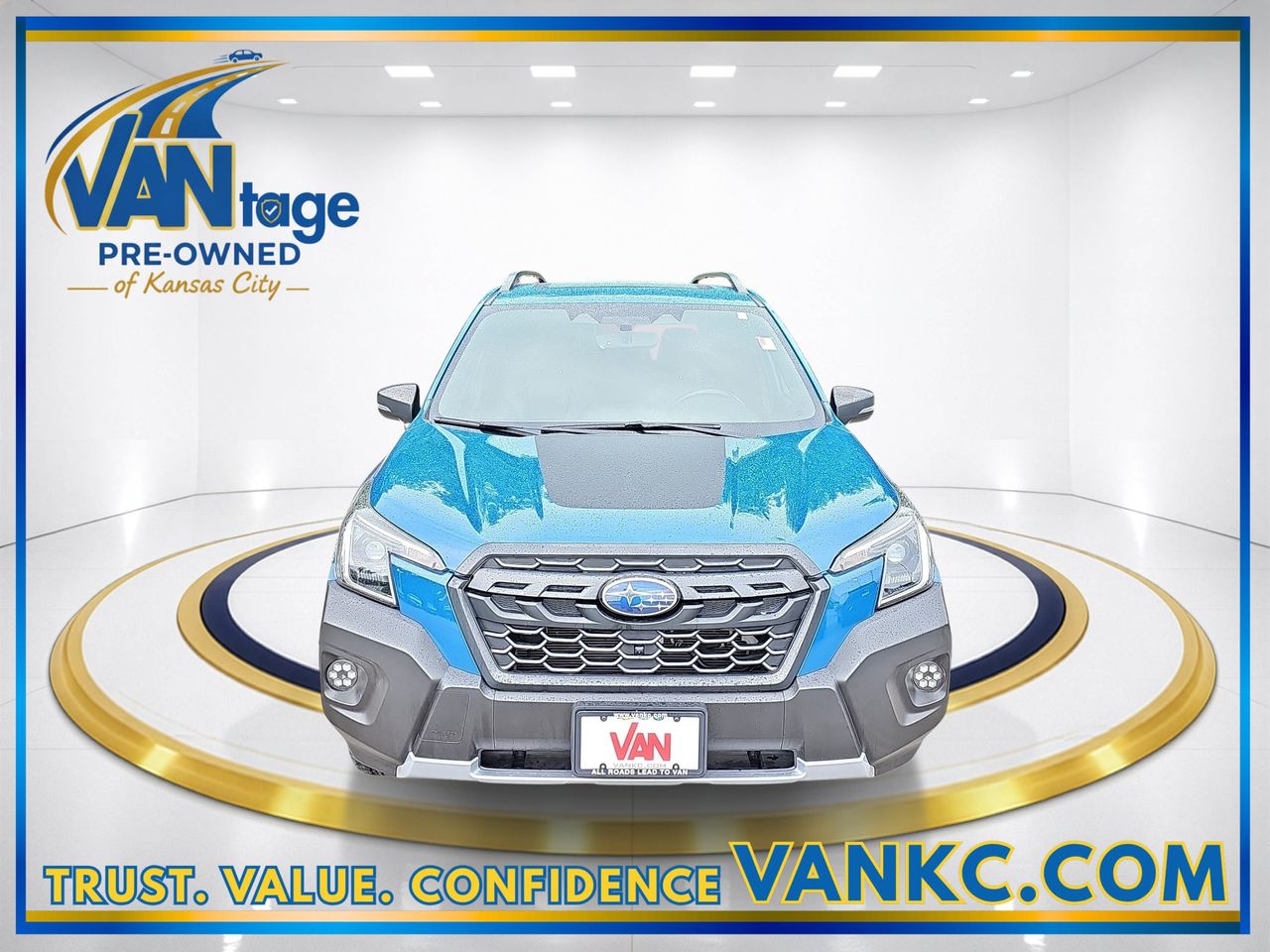 Certified 2022 Subaru Forester Wilderness with VIN JF2SKAMC7NH504018 for sale in Kansas City