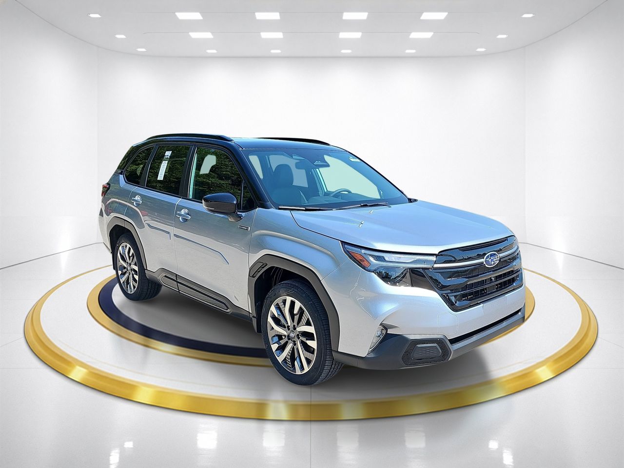 New 2026 Ice Silver/Crystal Black Silica Subaru Touring Hybrid image 3