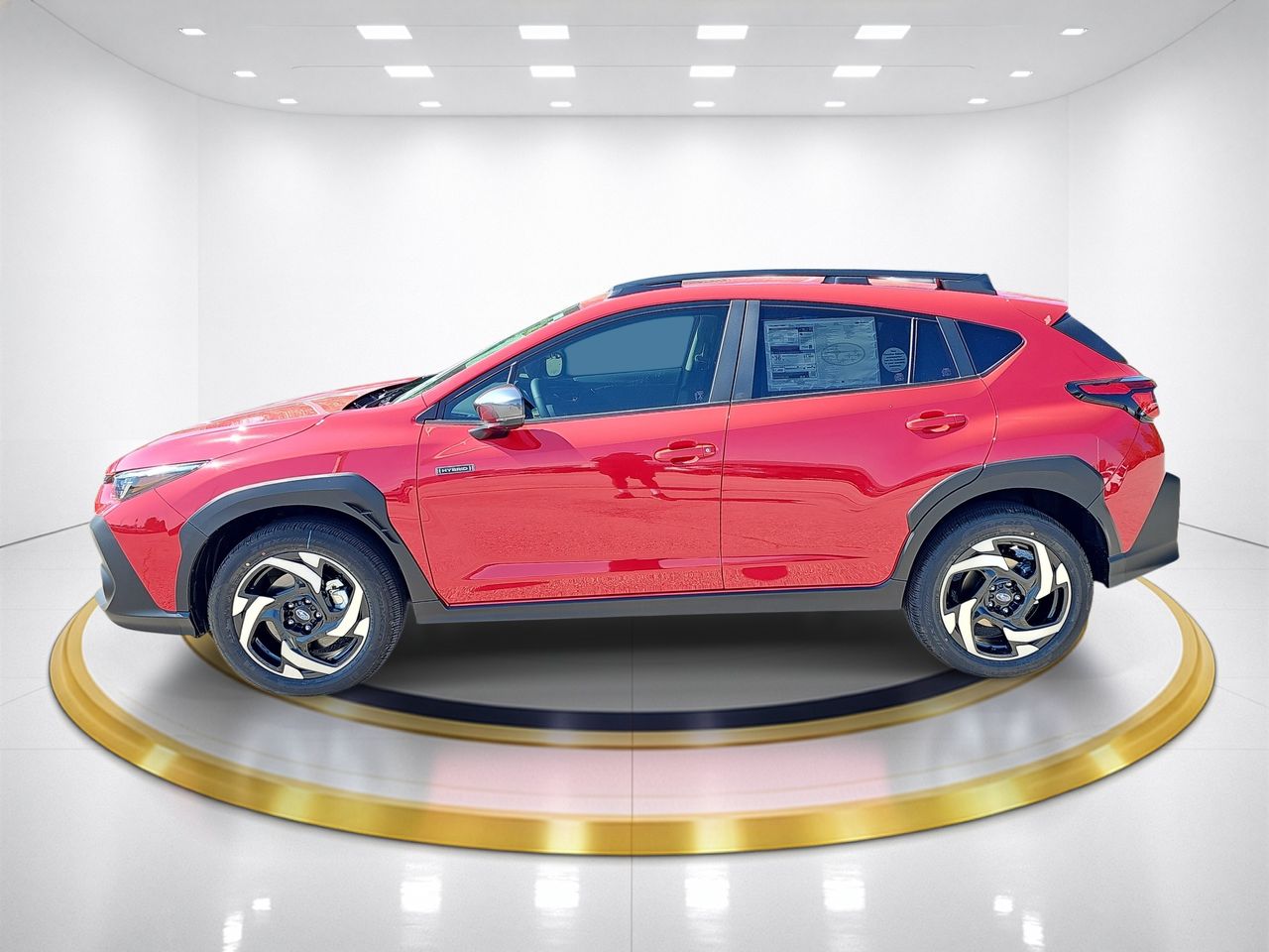 New 2026 Pure Red Subaru Limited Hybrid image 8