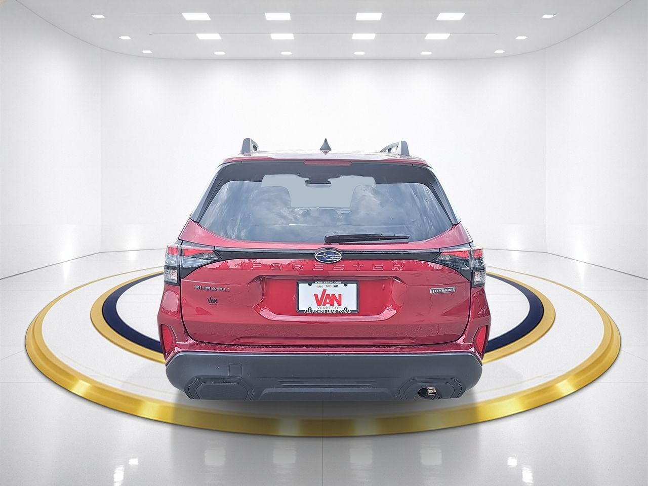 New 2026 Crimson Red Pearl Subaru Premium Hybrid image 6
