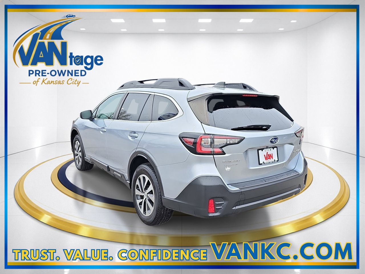 Certified Used 2021 Ice Silver Metallic Subaru Premium image 9