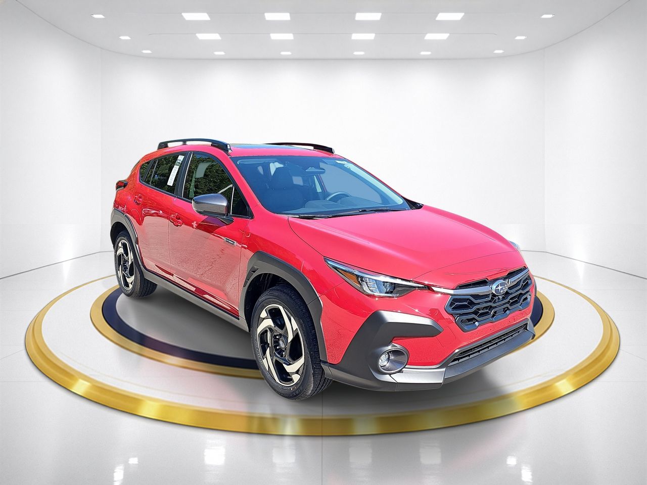 New 2026 Pure Red Subaru Limited Hybrid image 3