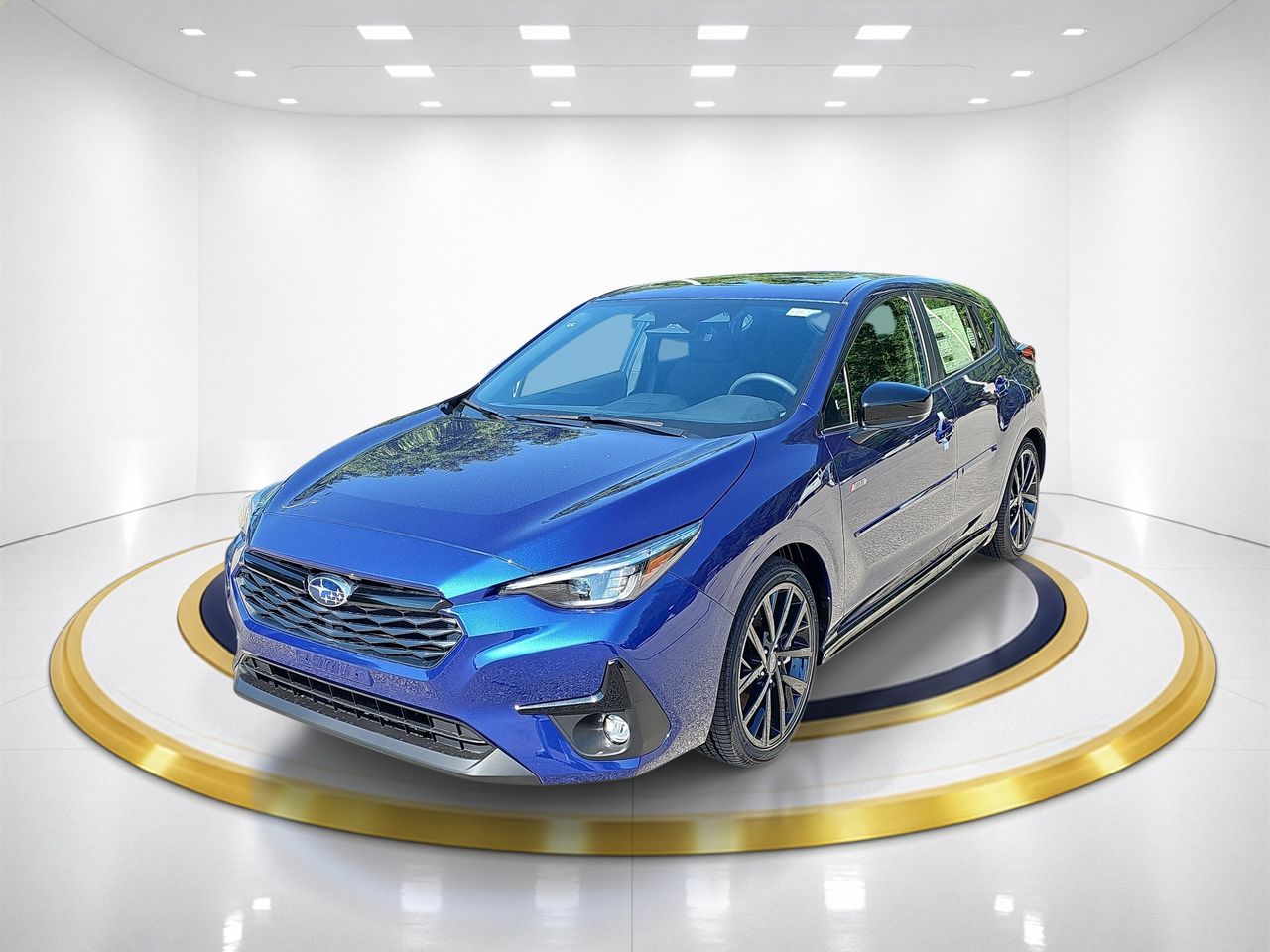 Sapphire Blue Pearl 2026 Subaru Impreza Wagon All-Wheel Drive Continuously Variable Transmission