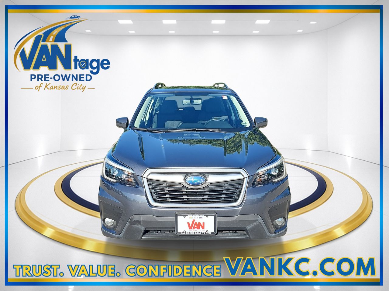 Certified 2021 Subaru Forester Premium with VIN JF2SKAJC4MH478657 for sale in Kansas City