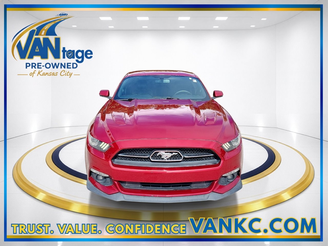 Used 2015 Ford Mustang GT Premium with VIN 1FA6P8CF0F5317346 for sale in Kansas City