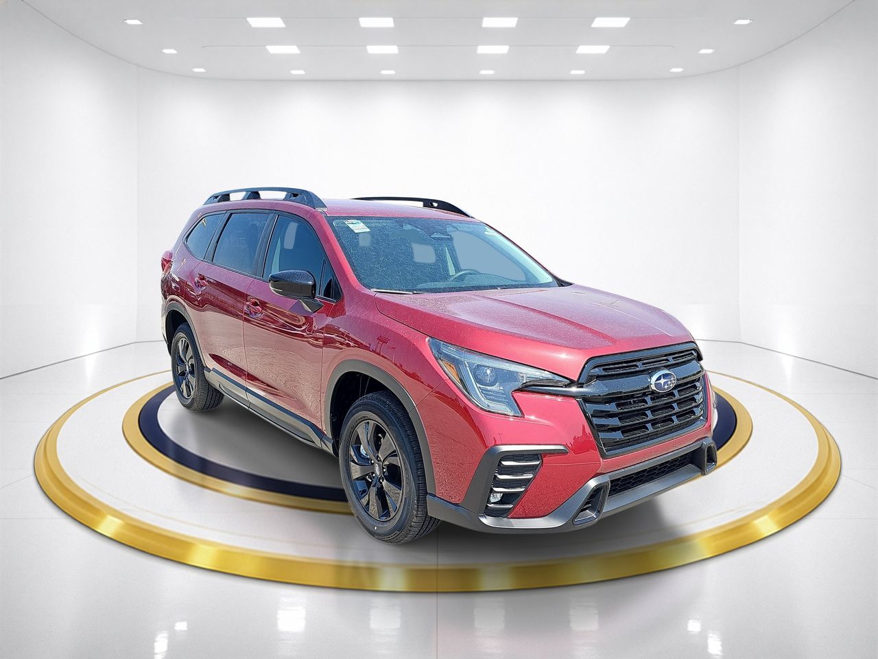New 2026 Crimson Red Pearl Subaru Premium 7-Passenger image 3