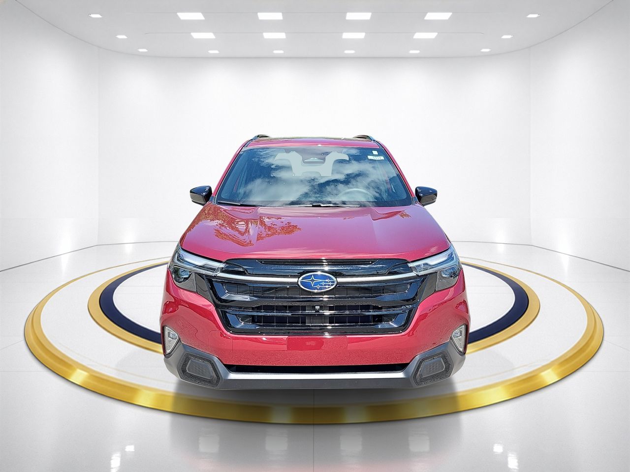 New 2026 Crimson Red Pearl Subaru Touring image 2