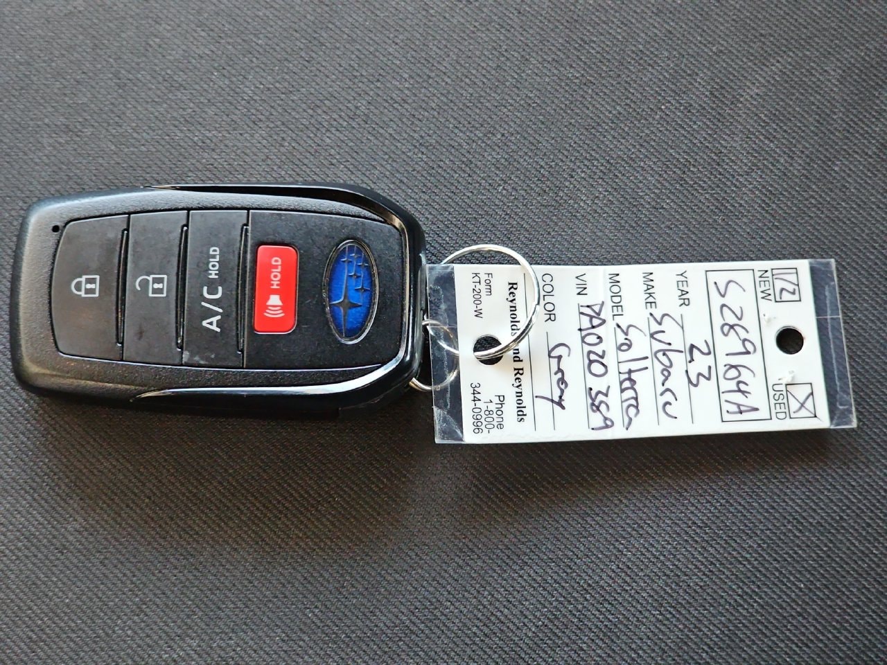 Certified Used 2023 Smoked Carbon Subaru Premium image 41