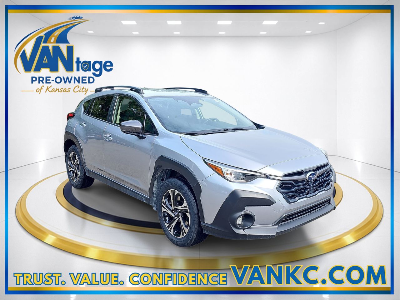 Certified Used 2024 Ice Silver Metallic Subaru Premium image 3