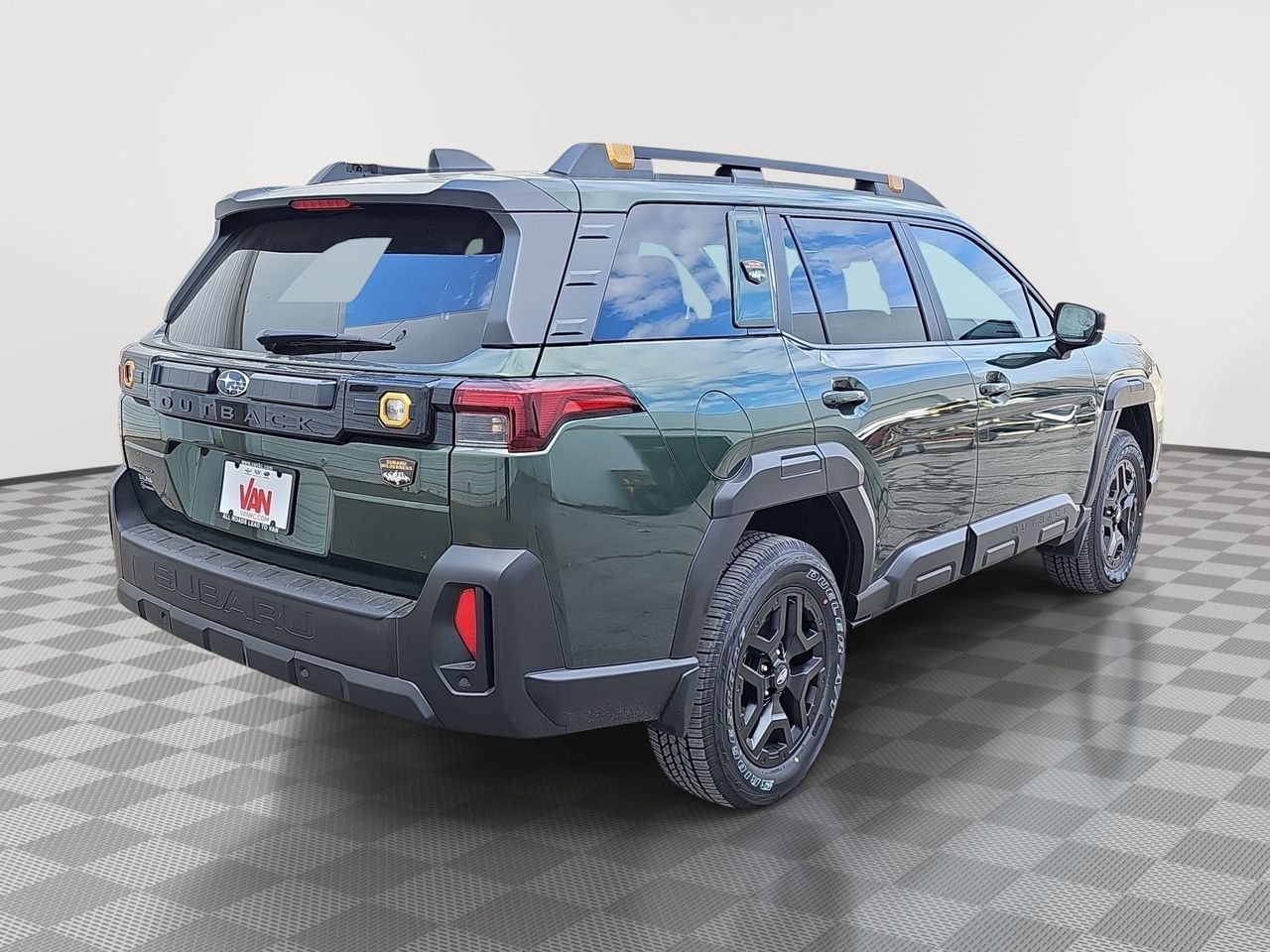 New 2026 Deep Emerald Green Pearl Subaru Wilderness image 5