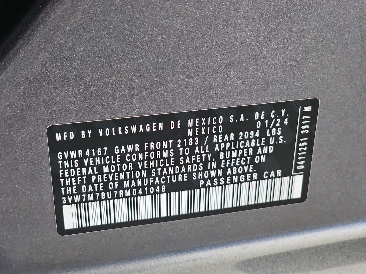 Used 2024 Platinum Gray Metallic Volkswagen 1.5T SE image 42
