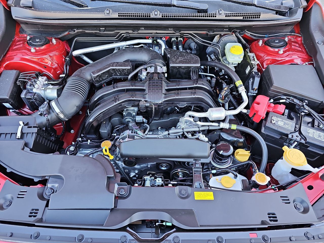 New 2026 Lithium Red Pearl Subaru Base image 30