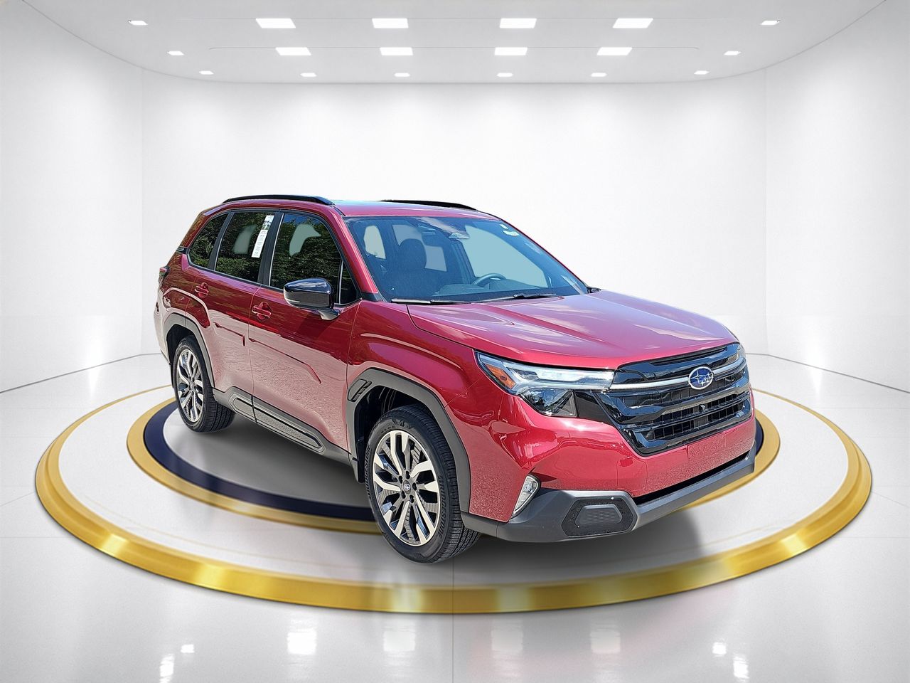 New 2026 Crimson Red Pearl Subaru Touring image 3