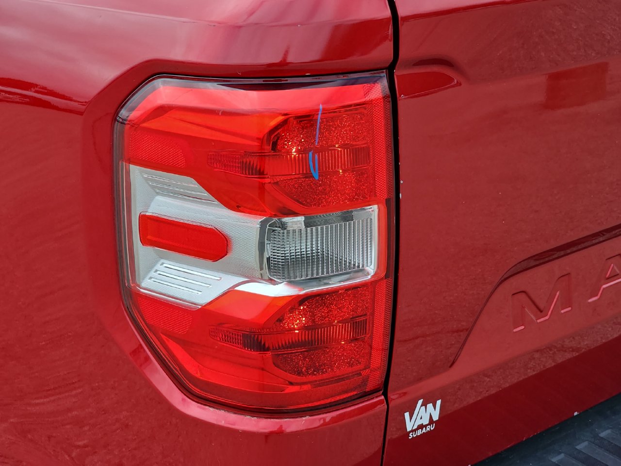 Used 2022 Red Metallic Ford Lariat image 39