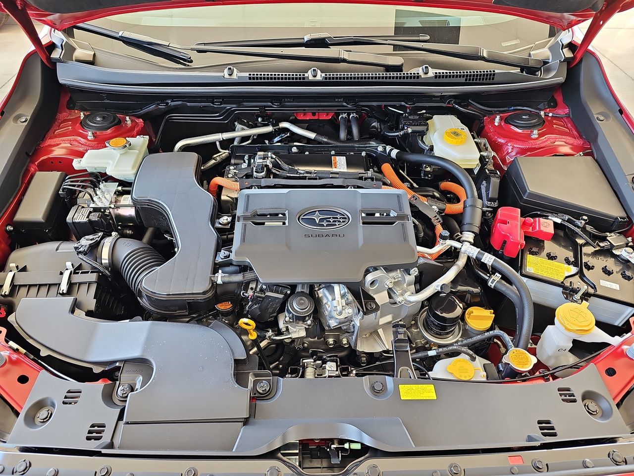 New 2026 Pure Red Subaru Limited Hybrid image 33