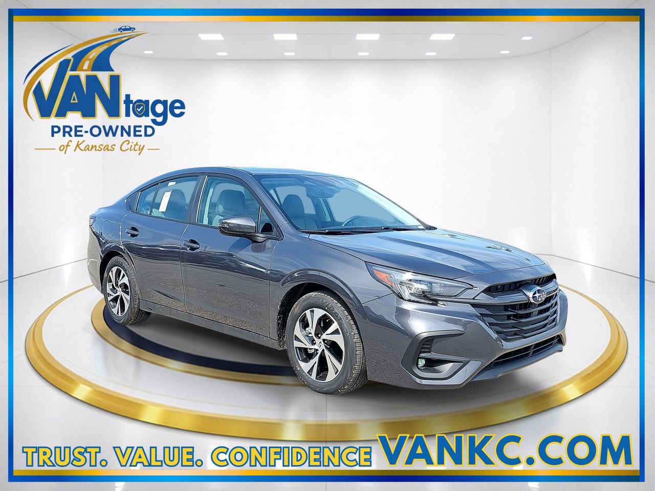 Certified Used 2025 Gray Metallic Subaru Premium image 3