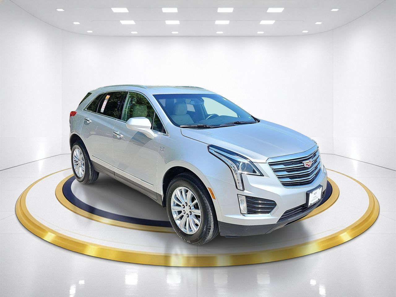 Used 2017 Radiant Silver Metallic Cadillac Base image 3
