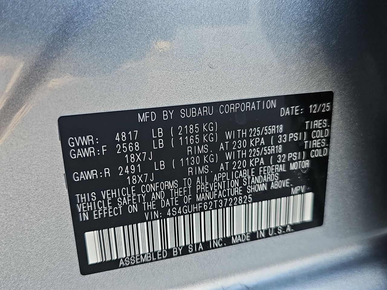 New 2026 Ice Silver Subaru Sport image 36