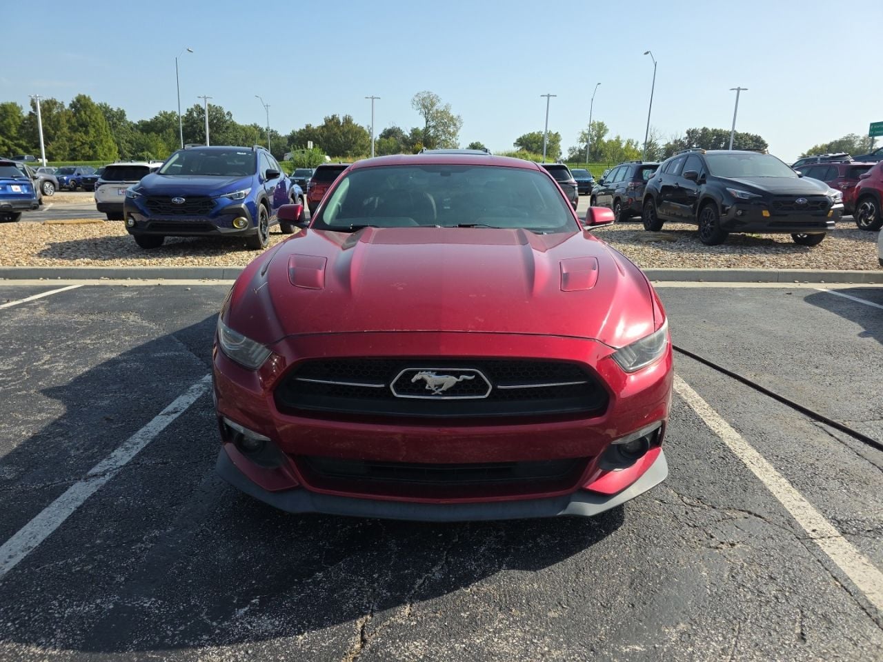Used 2015 Ford Mustang GT Premium with VIN 1FA6P8CF0F5317346 for sale in Kansas City