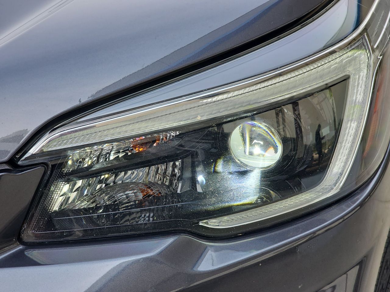 Used 2021 Magnetite Gray Metallic Subaru Limited image 38