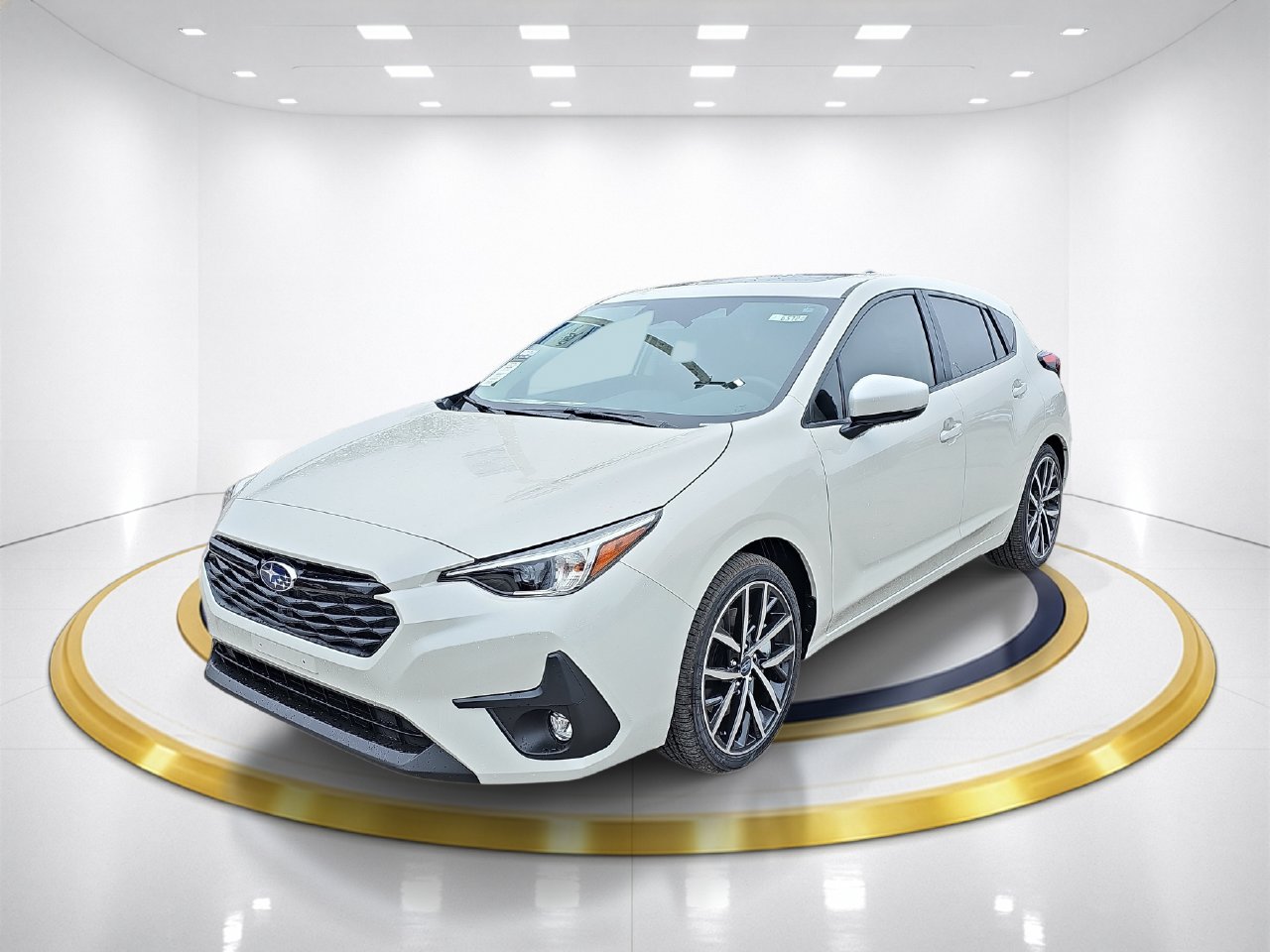 Crystal White Pearl 2026 Subaru Impreza Wagon All-Wheel Drive Continuously Variable Transmission