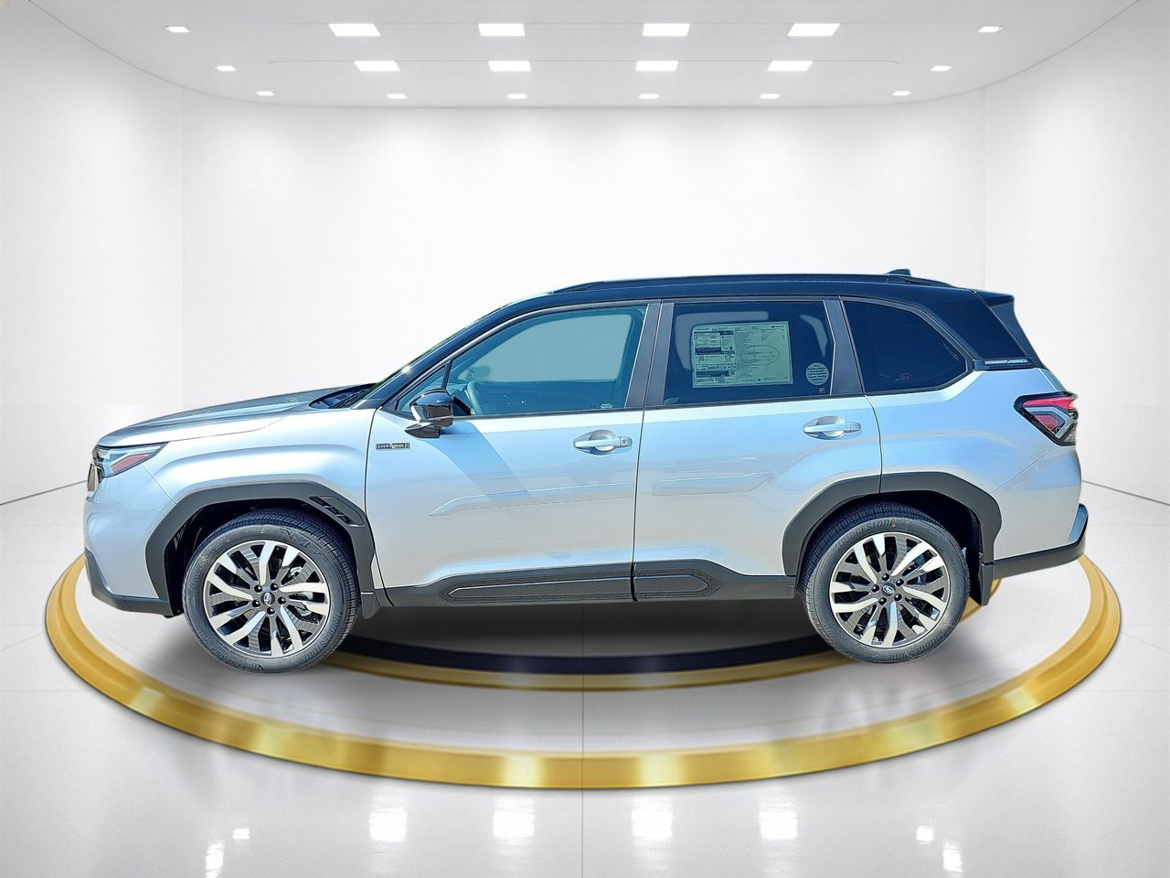 New 2026 Ice Silver/Crystal Black Silica Subaru Touring Hybrid image 8