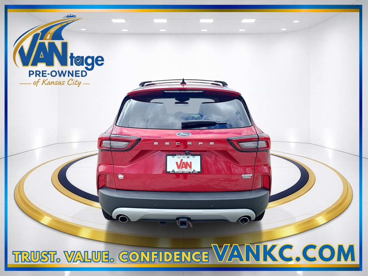 Used 2023 Red Metallic Ford Base image 7