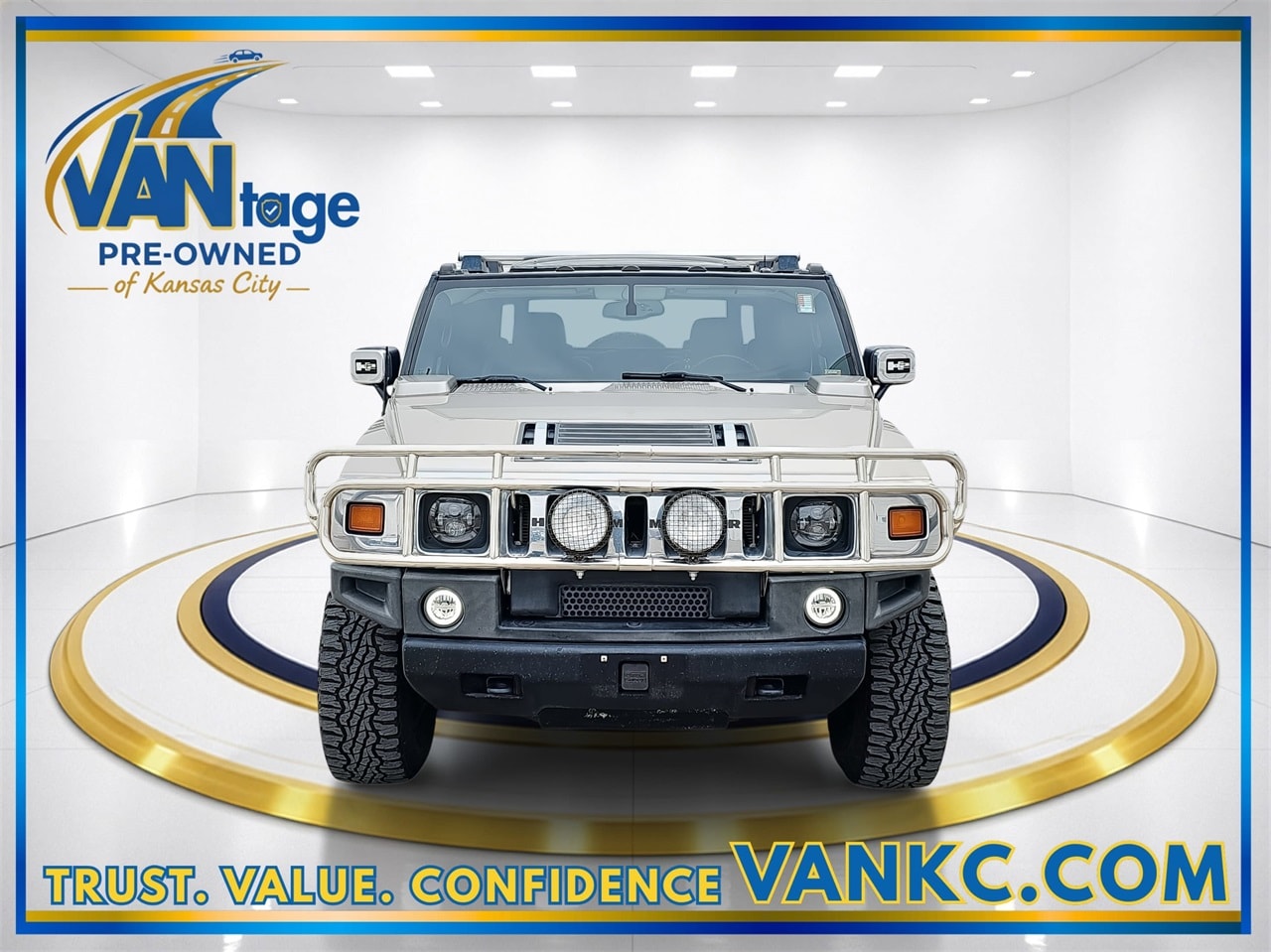 Used 2005 Hummer H2 Base with VIN 5GRGN22U05H113272 for sale in Kansas City