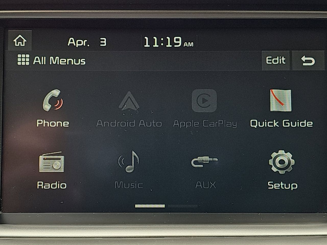 Used 2019 Snow White Pearl Kia LX image 27