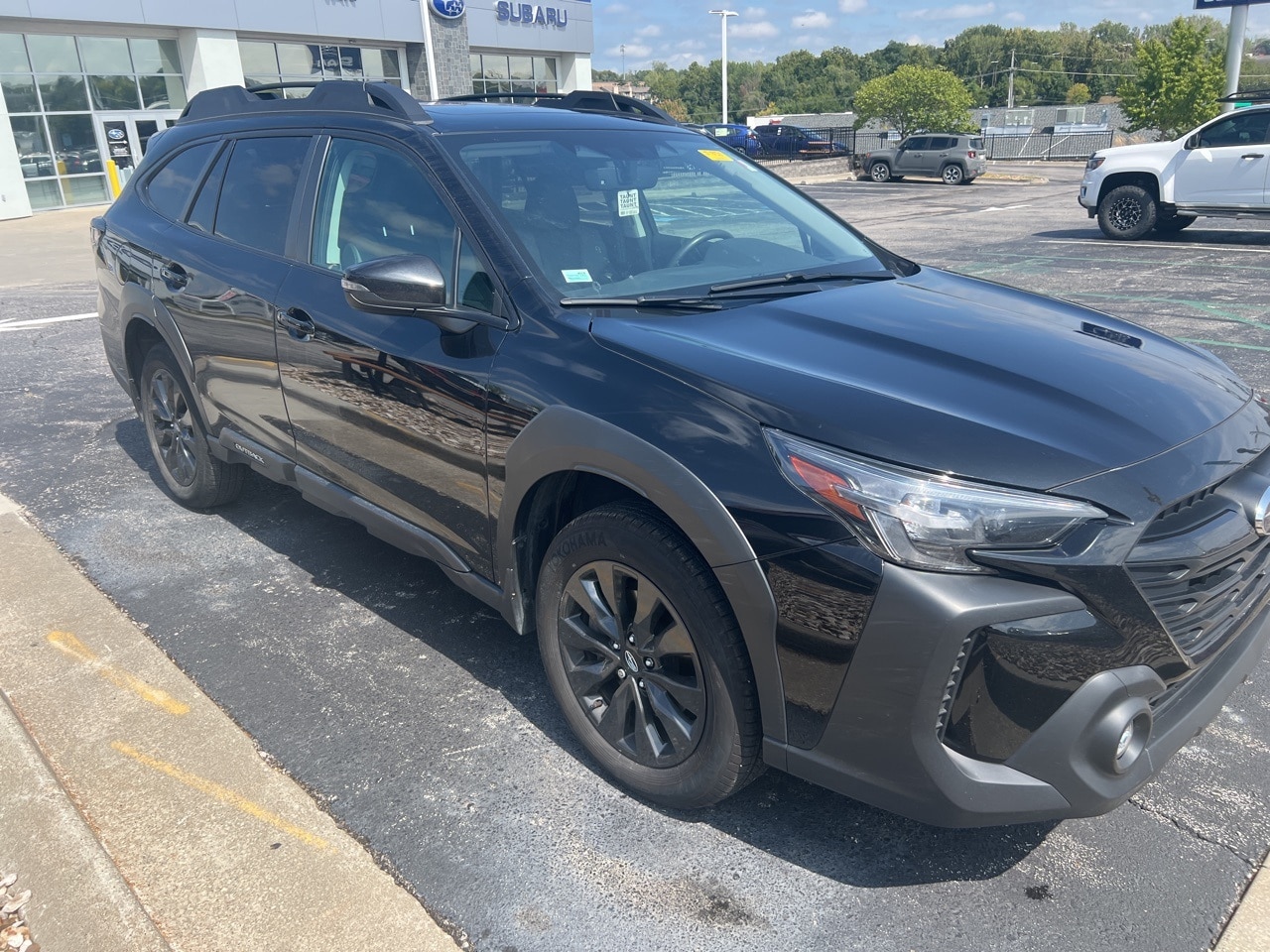 Certified 2024 Subaru Outback Onyx Edition with VIN 4S4BTALC3R3122239 for sale in Kansas City