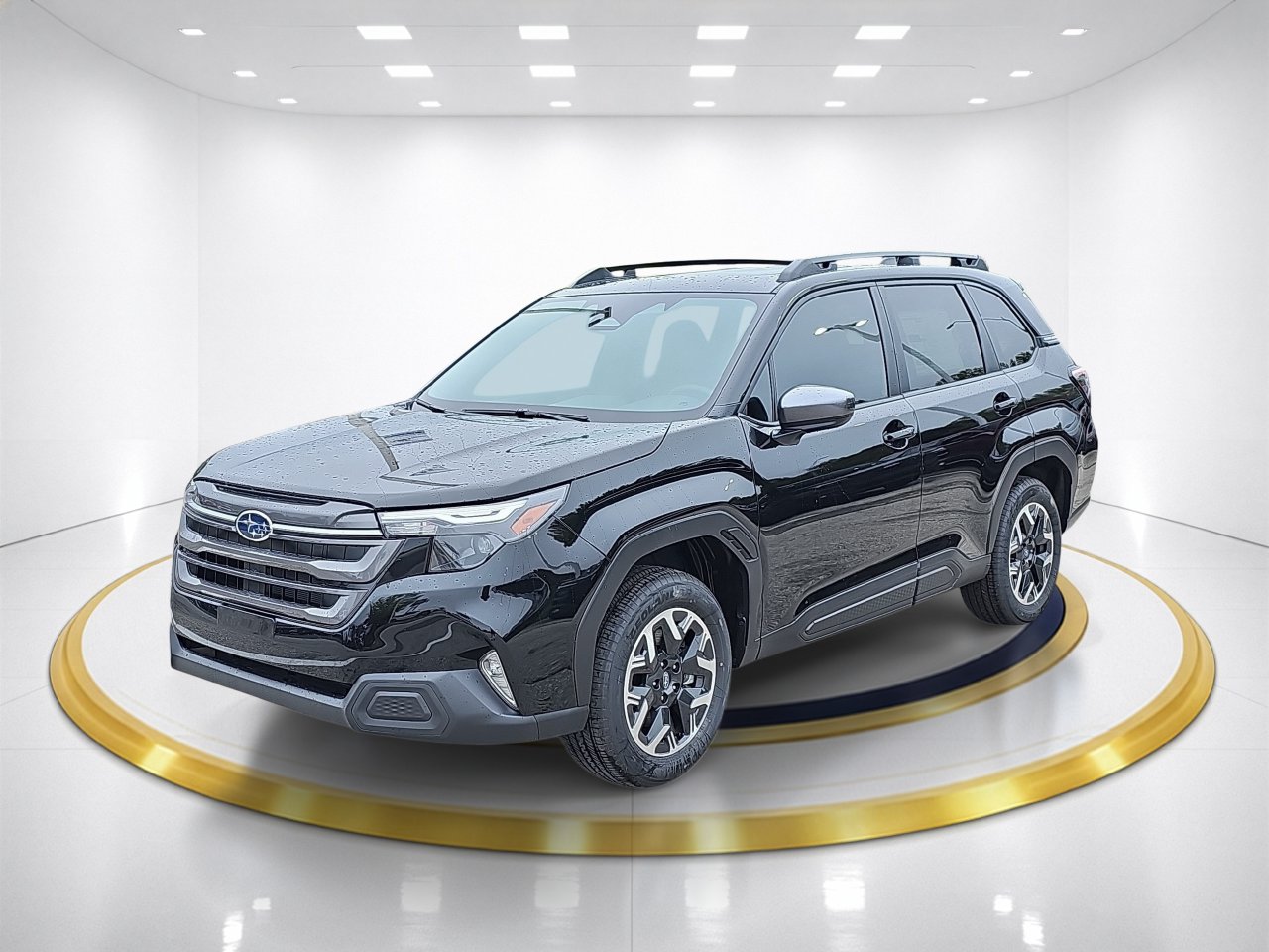 Crystal Black Silica 2026 Subaru Forester SUV / Crossover All-Wheel Drive Continuously Variable Transmission