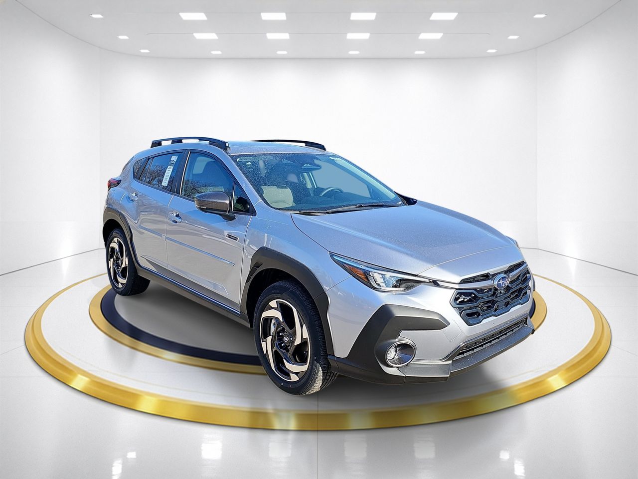 New 2026 Ice Silver Subaru Limited Hybrid image 3